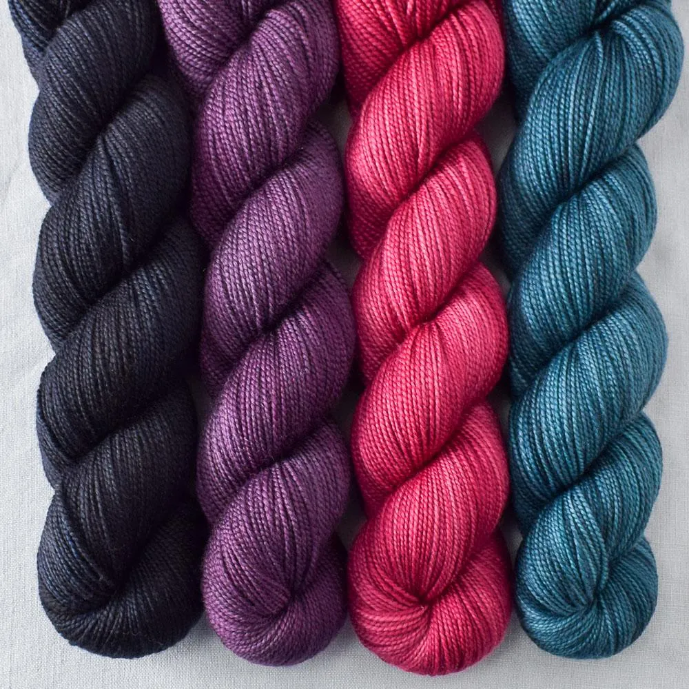 Blackbird, Suspense, Tulipa, Zinfandel - Yummy 2-Ply Quartet