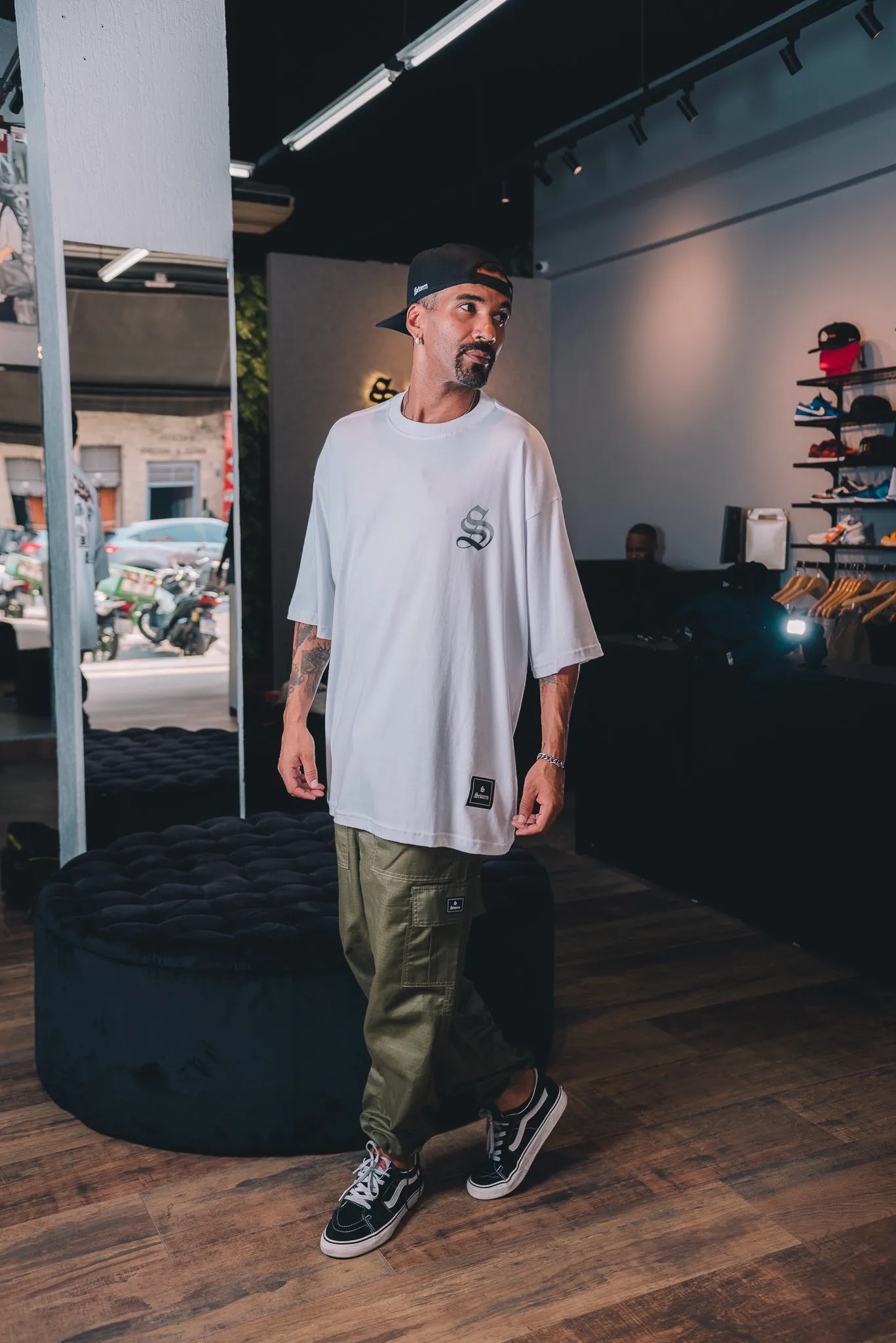 Camiseta Oversized Tv Fantoche