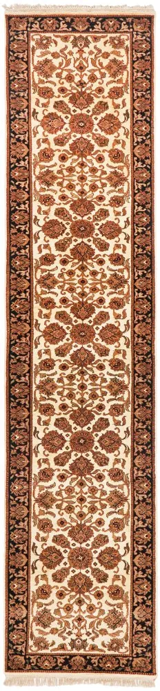 INDIAN HANDMADE FINE WOOL  RUG -476X77CM