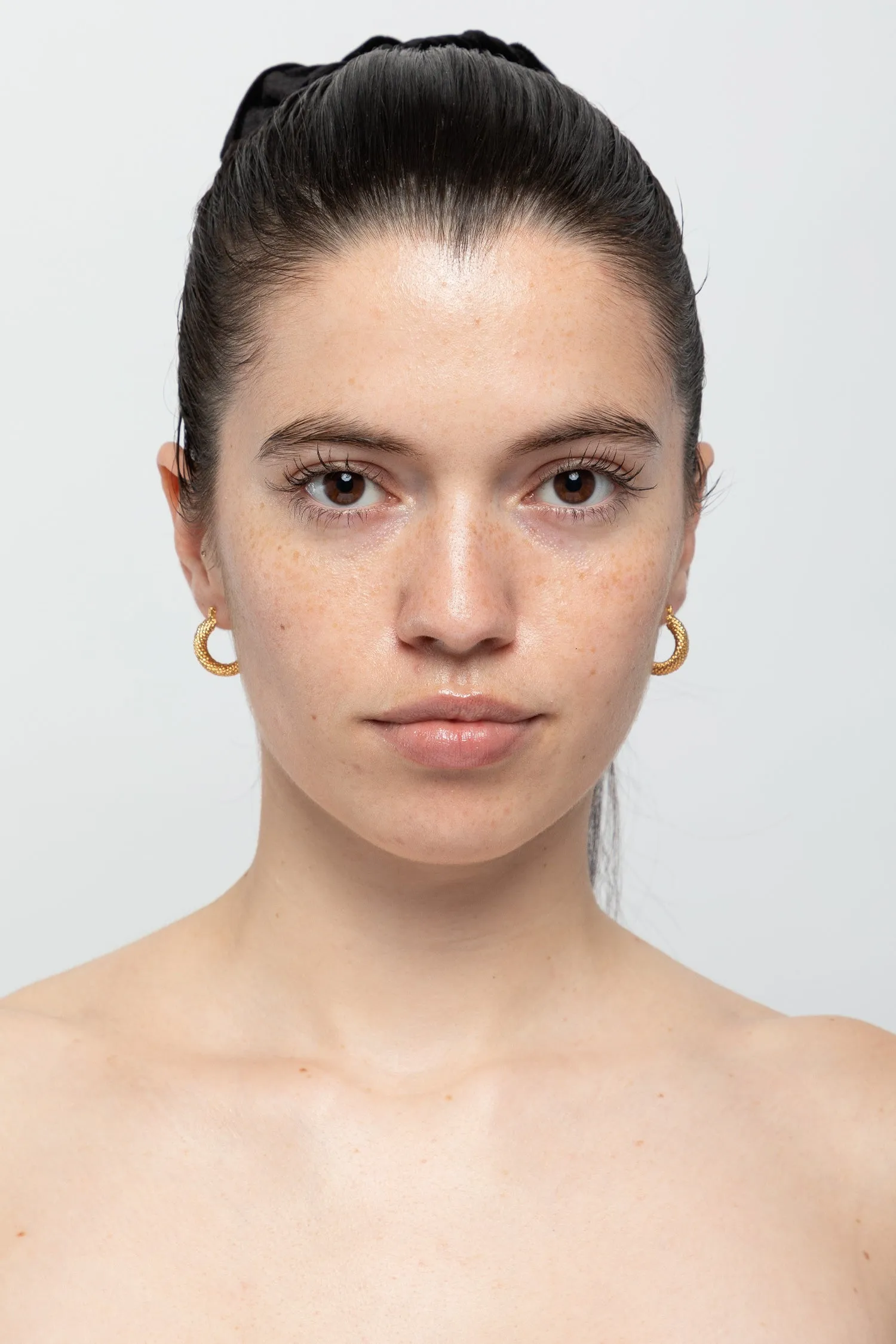 JWL834 - Thick Twisted Pincatch Earrings