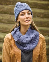 Knitting Pattern Splice Beanie & Cowl