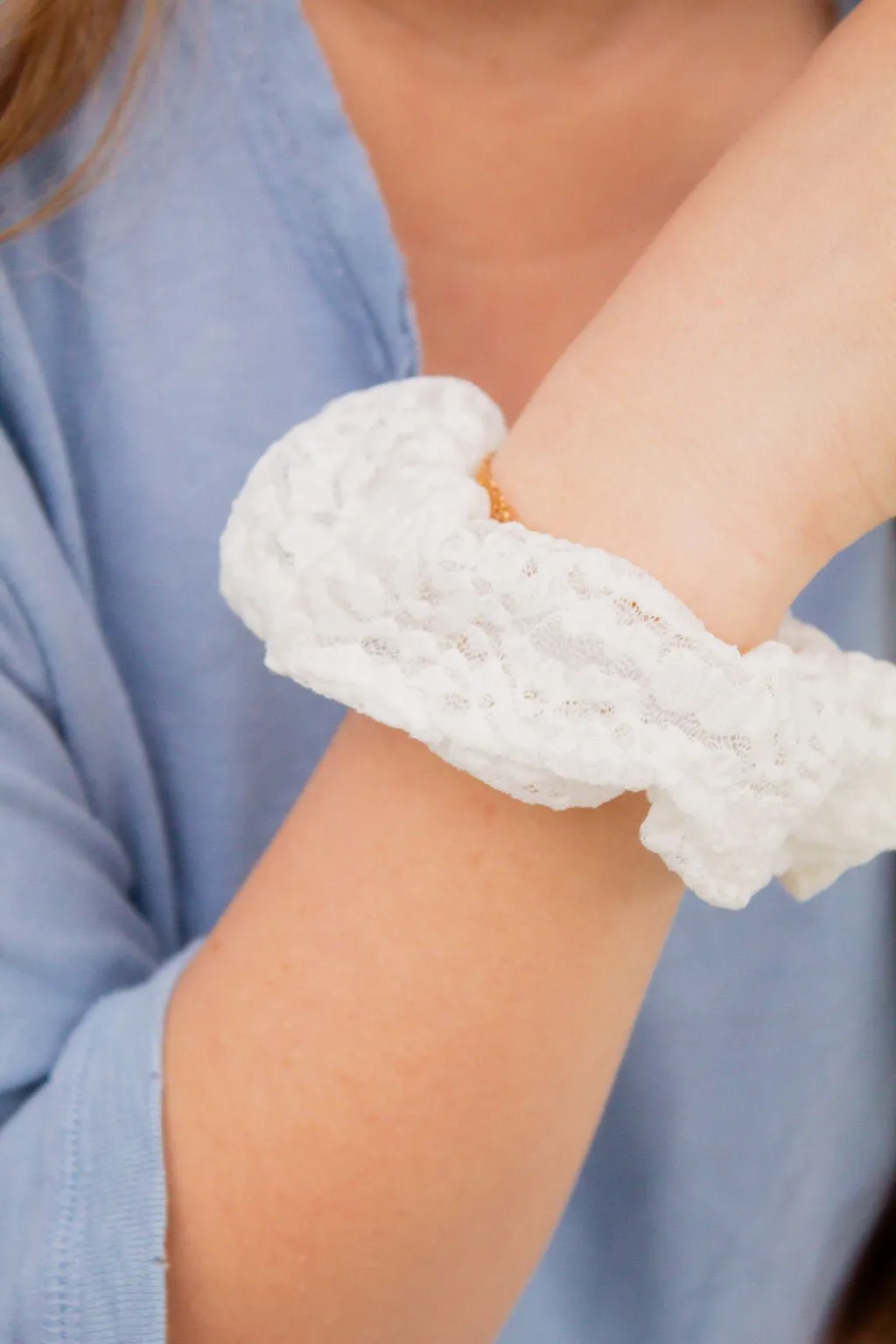 Lacey Oversized Scrunchie