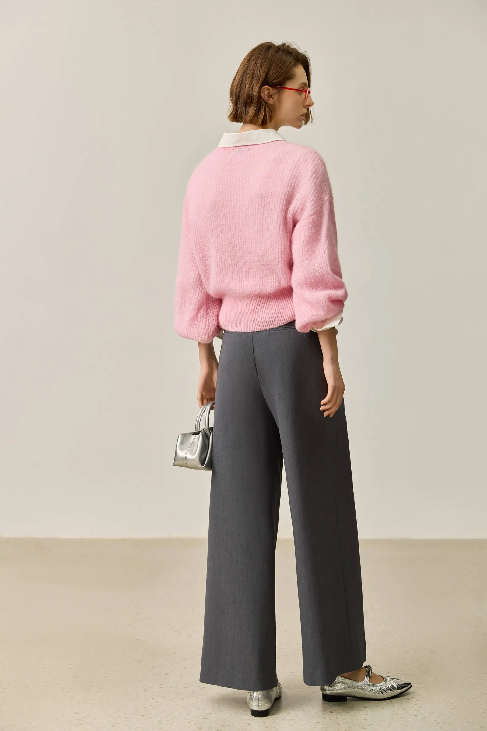 LILY Wool-Alpaca Blend Knit Top