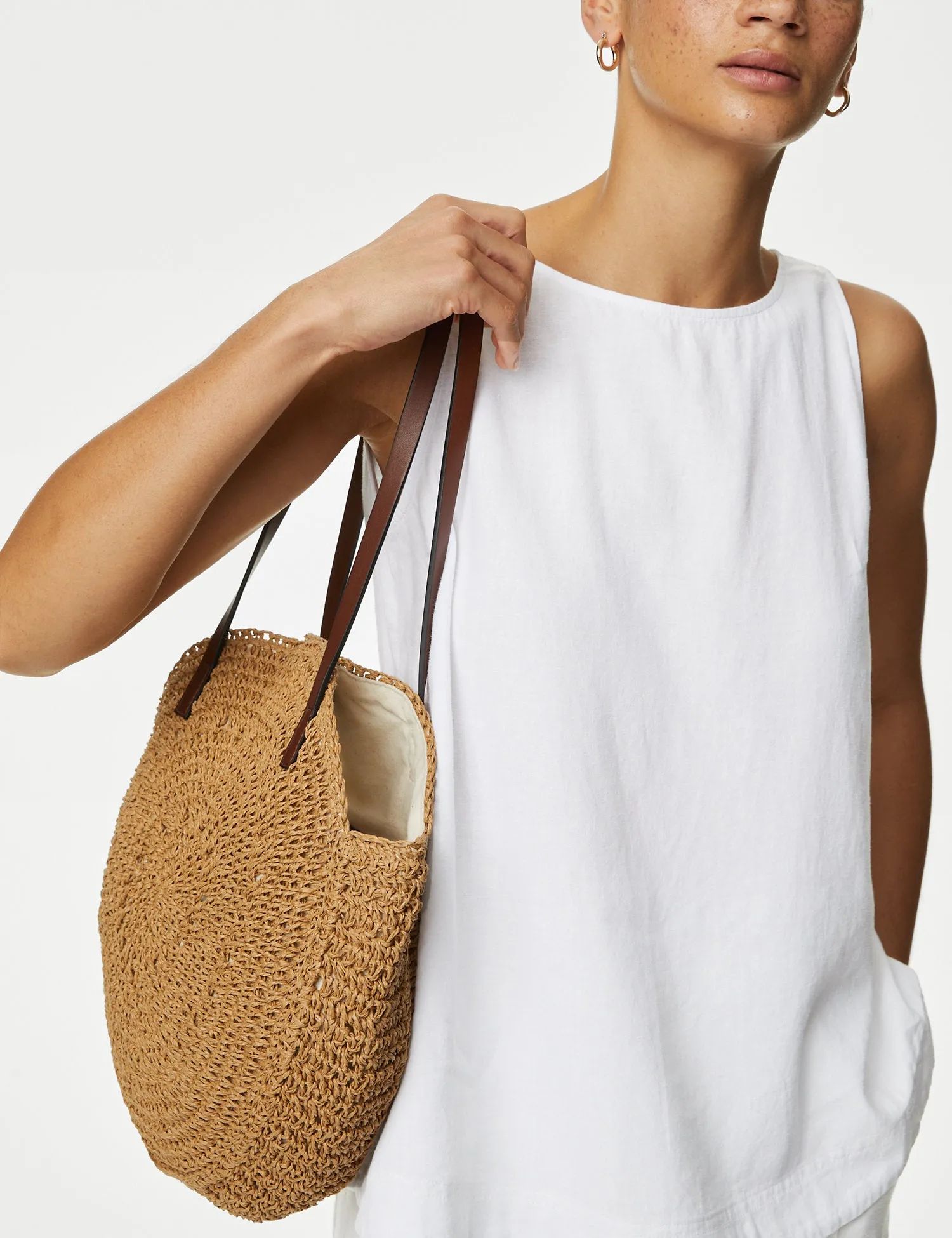 Linen Blend Blouse