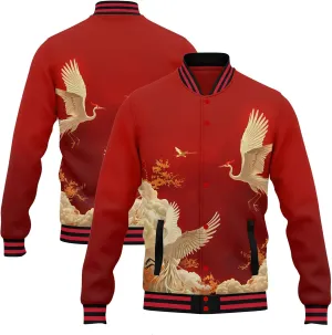 Mens Varsity Jacket Vintage Baseball Bomber Jackets Casual Coats 2025 New Year Fashion Jacket