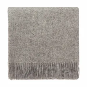 Miramar Wool Blanket [Light grey]