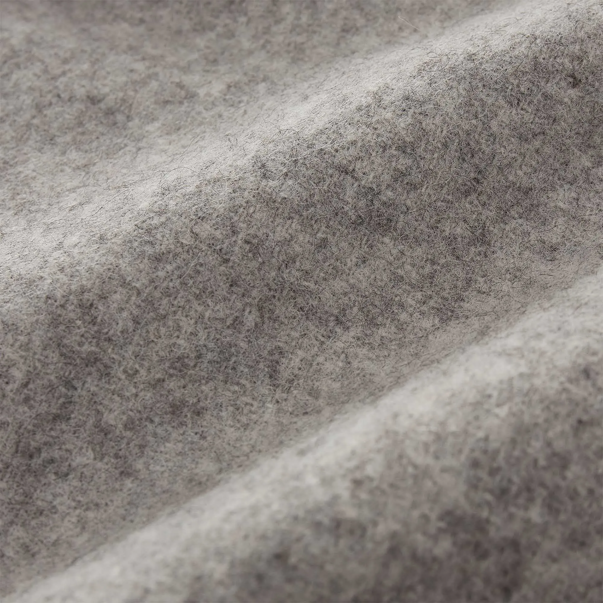 Miramar Wool Blanket [Light grey]