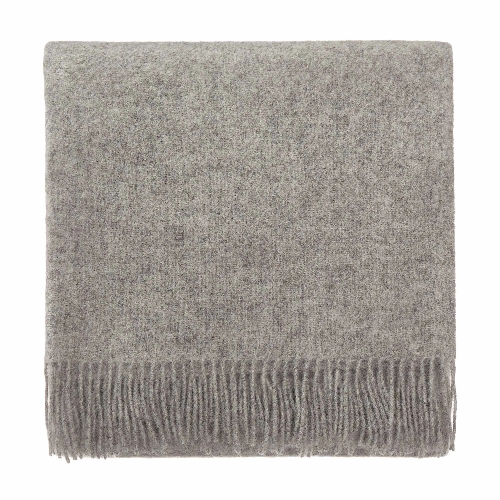 Miramar Wool Blanket [Light grey]