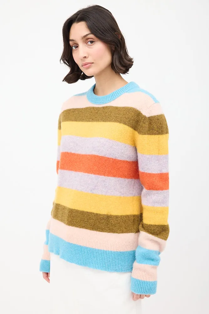 Multicolour Wool Kai Striped Sweater