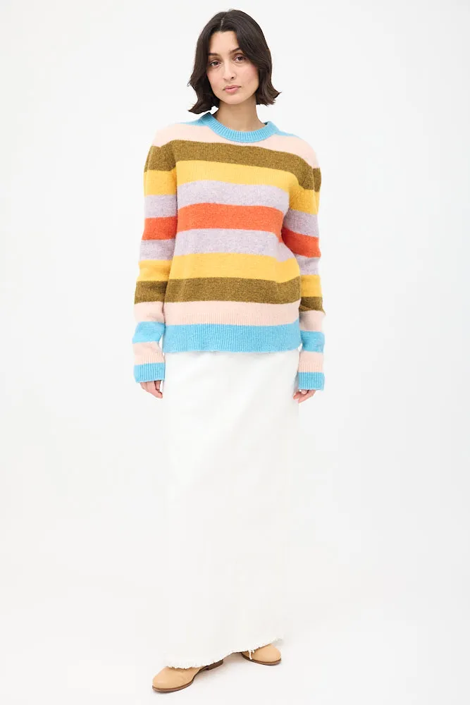 Multicolour Wool Kai Striped Sweater