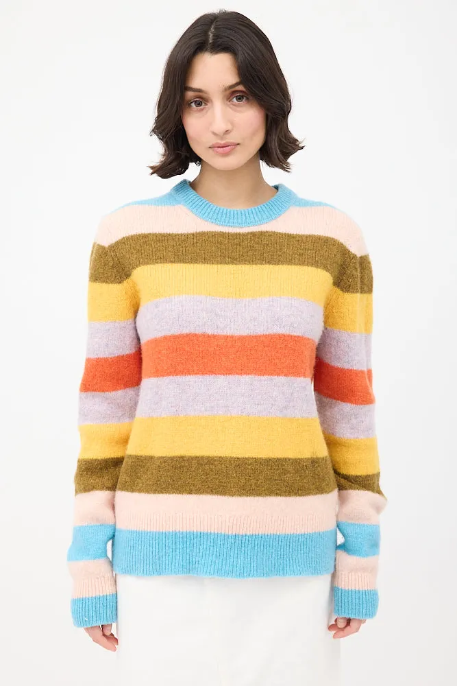 Multicolour Wool Kai Striped Sweater