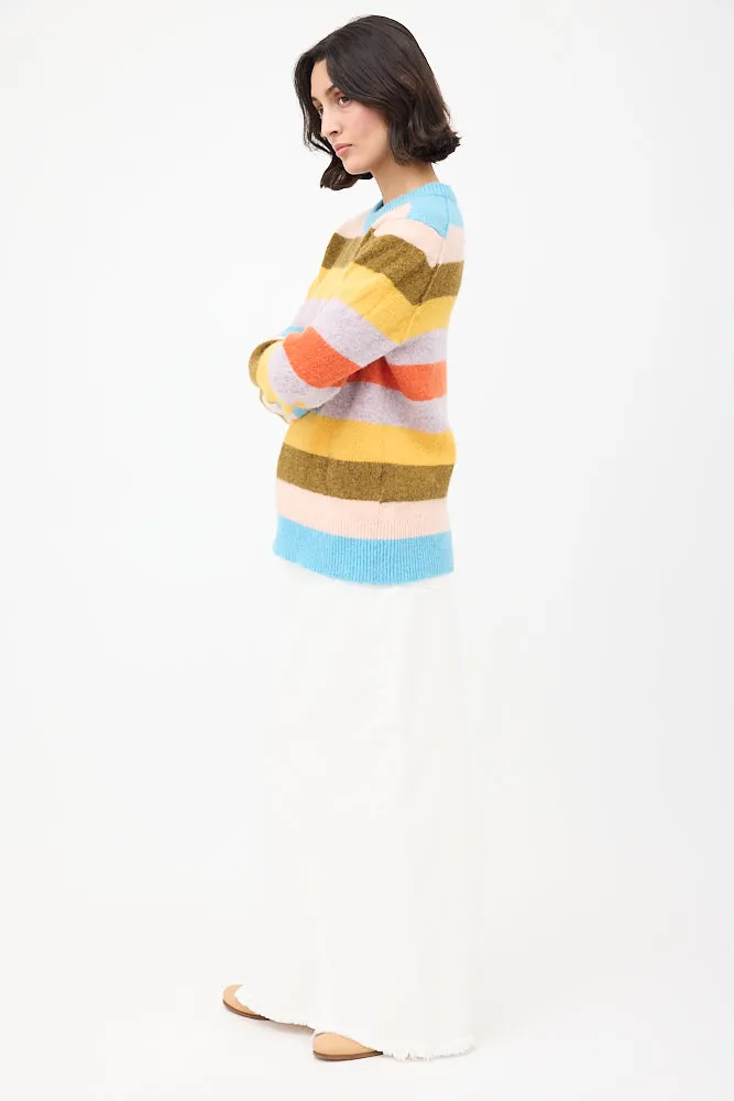 Multicolour Wool Kai Striped Sweater