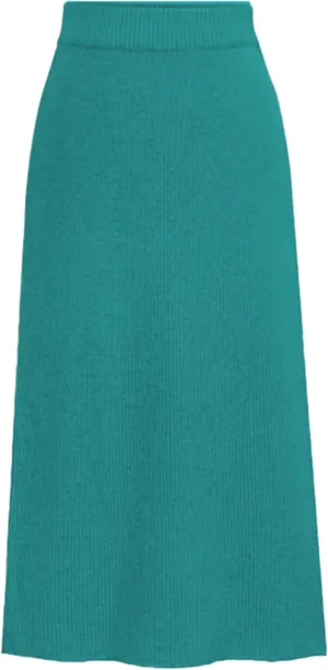 OMZIN Women's Winter High Waist Slim Knitted Thick Wool Hip Skirt Mid-Length Short Skirt