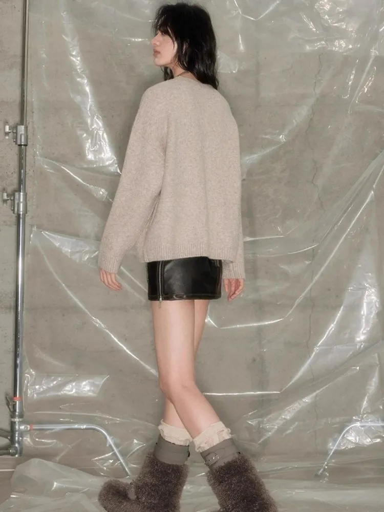 Sausage dog soft sticky sweater【s0000004888】